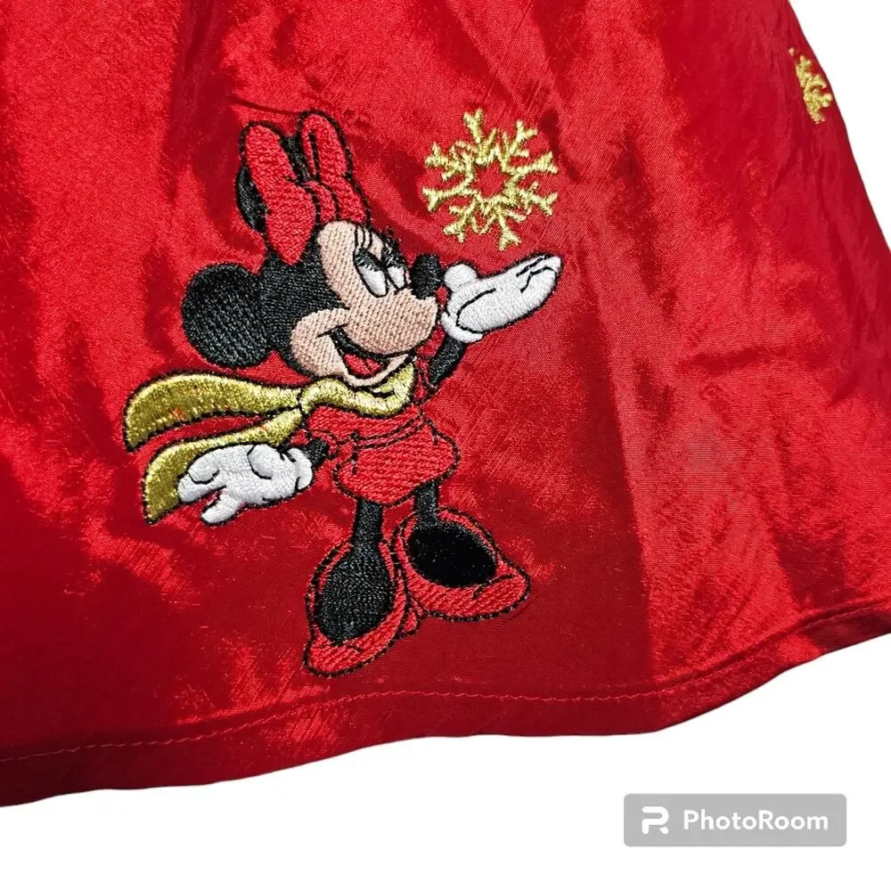 Disney Store Little Girl's Red Holiday Skirt NWT Size M 7/8